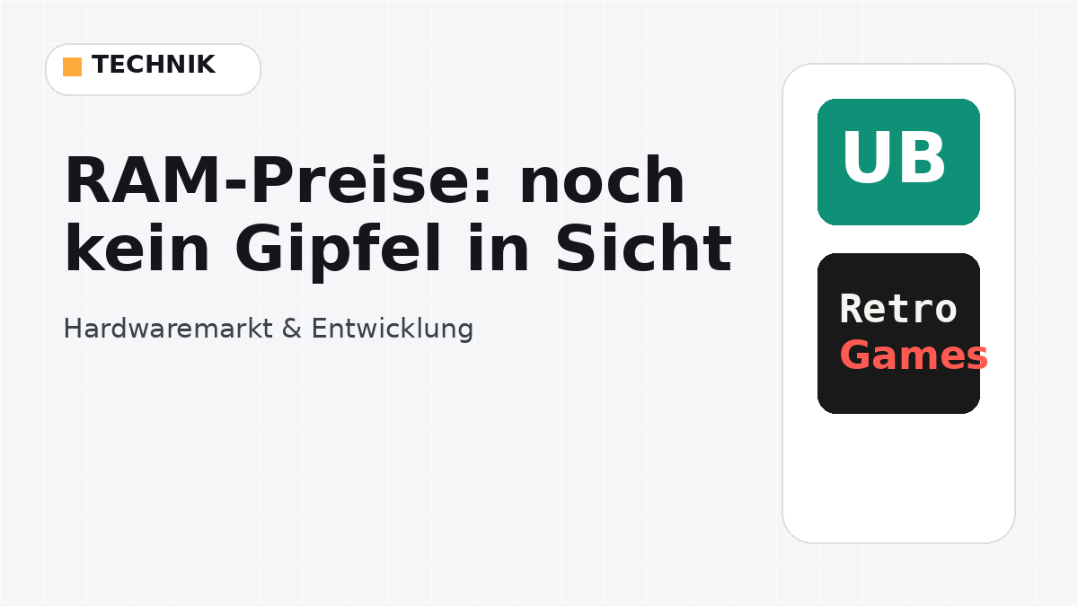 RAM-Preise Artikel von Holger Weßling auf Game2Gether